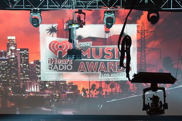 RTS Ropeclimber bei den MTV Video Music Awars 2014 in Los Angeles